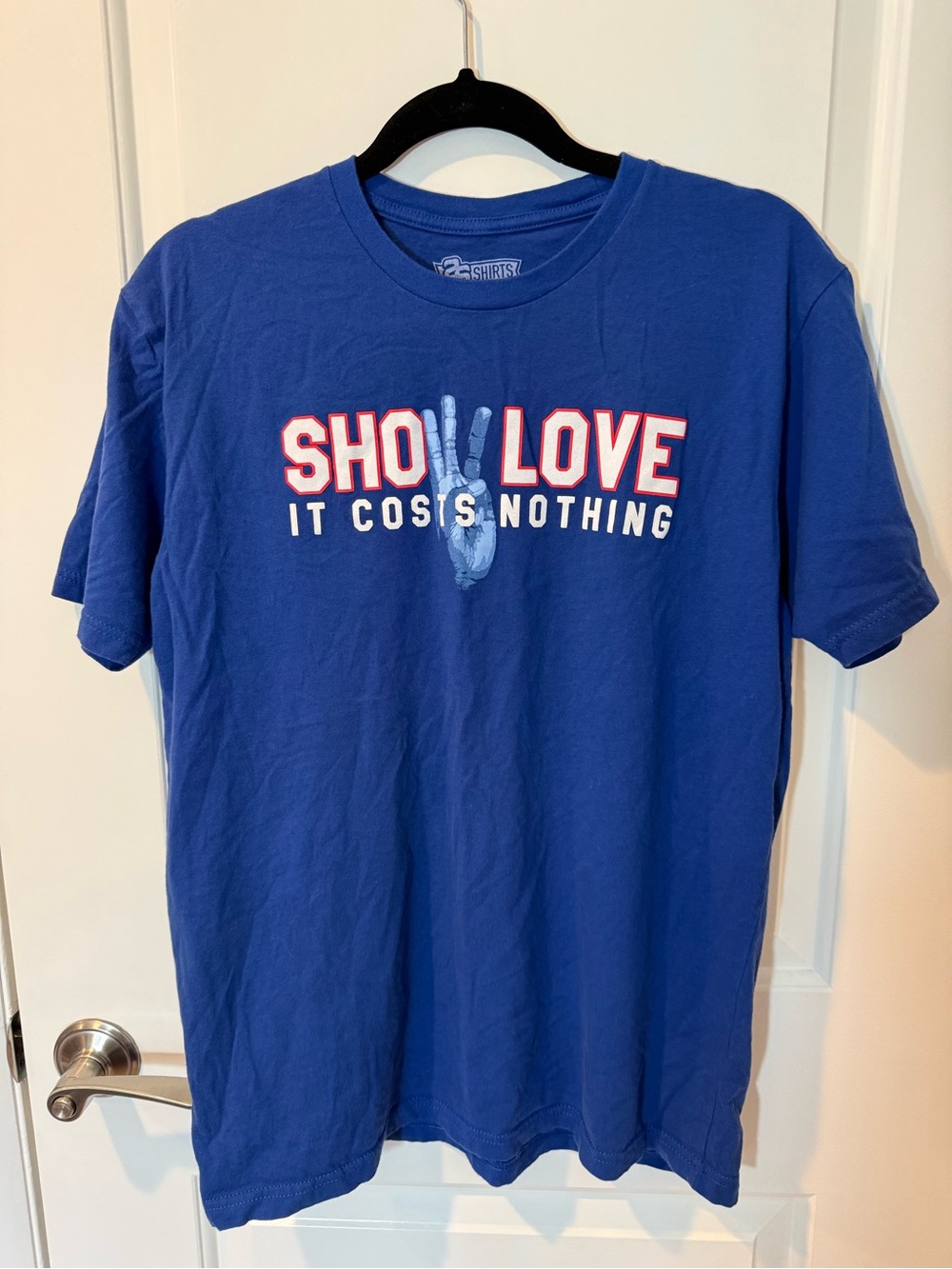 Buffalo Bills Show Love Graphic Tee in Blue — Men's Casual Crew